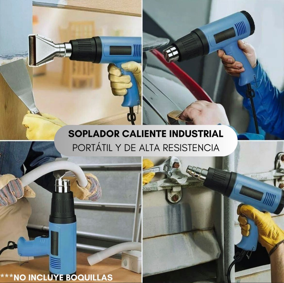 Pistola De Calor Aire Caliente 2000w