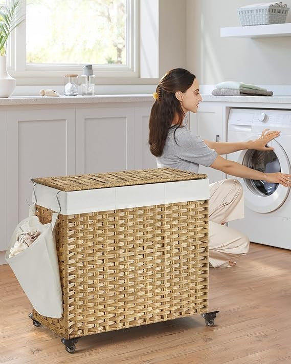 Carrito para ropa y lavado