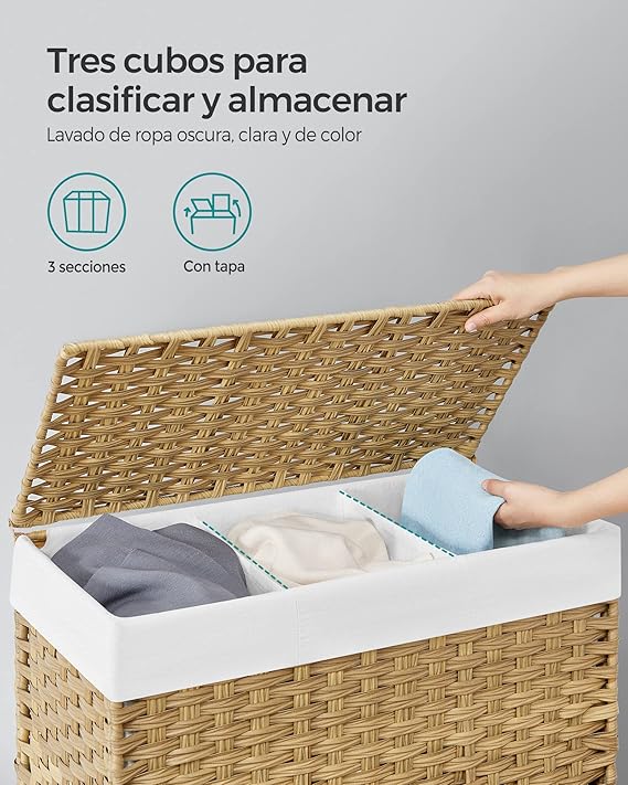 Carrito para ropa y lavado